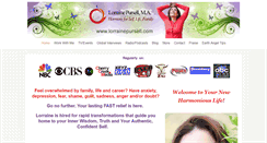 Desktop Screenshot of lorrainepursell.com